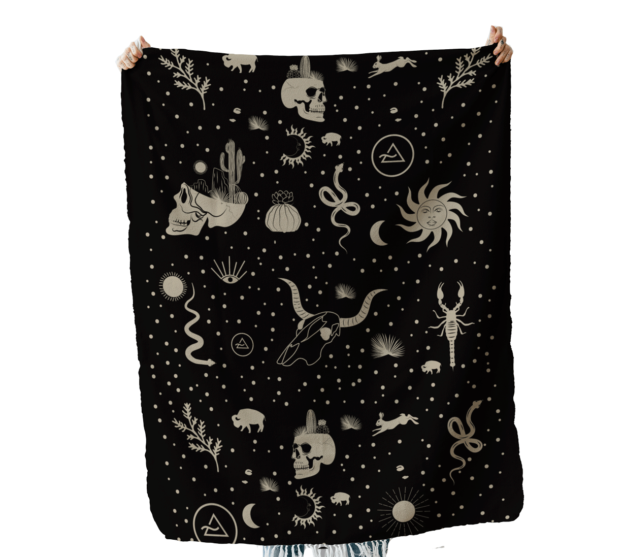 Desert Woven Tapestry/Blanket/Throw